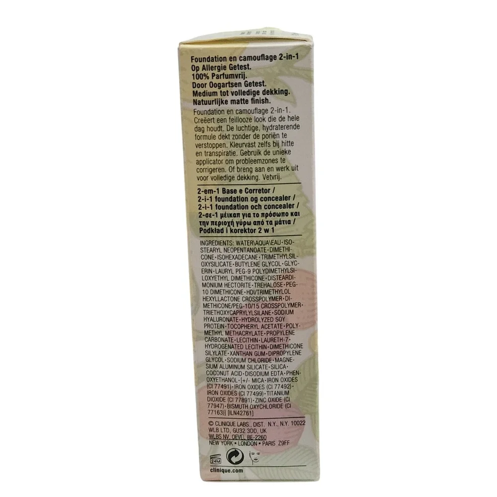 Clinique Beyond Perfecting‎ Foundation + Concealer CN 0.5 Shell (VF) 1 fl oz